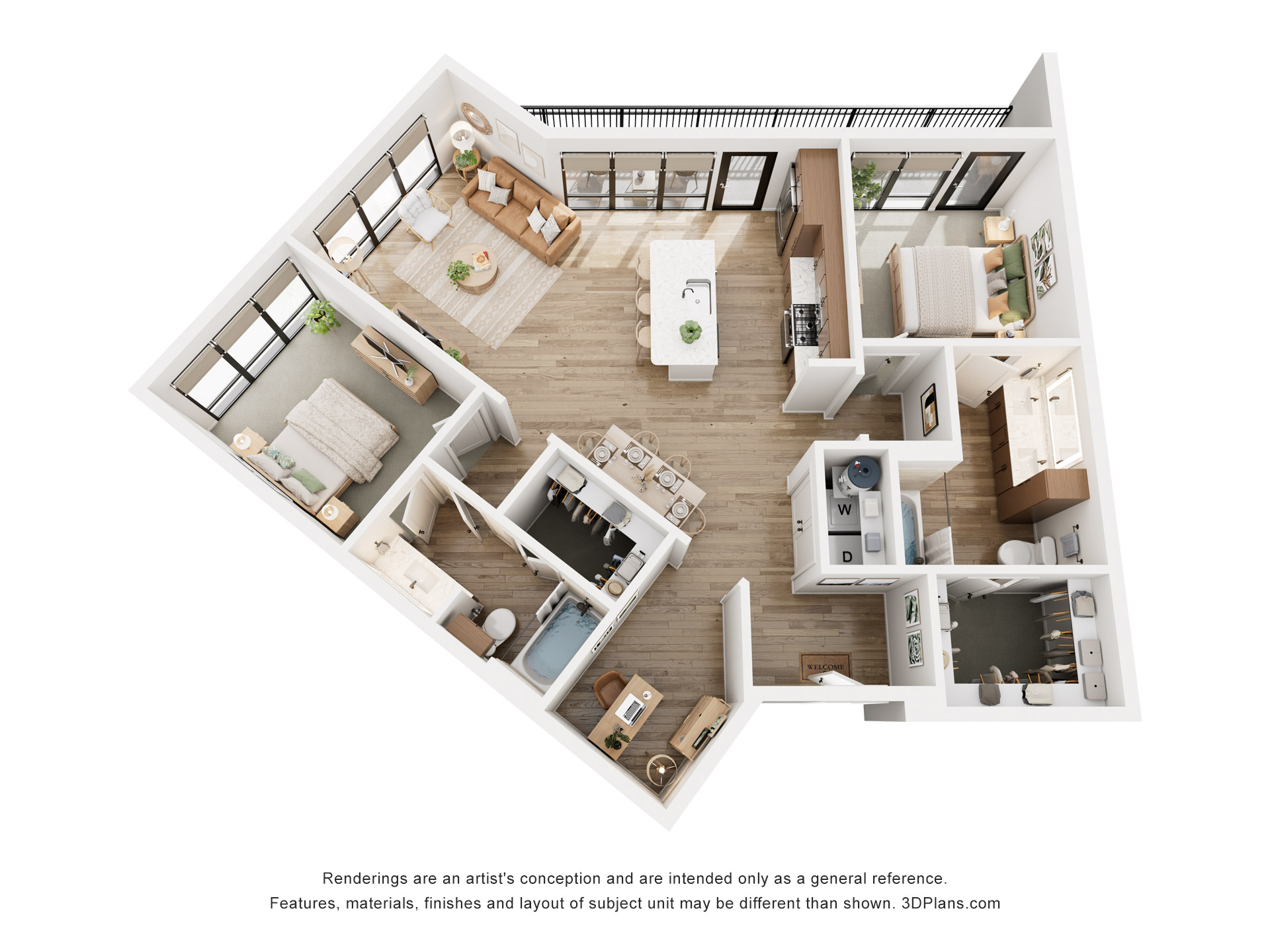Magnolia Waterside Floor Plan image