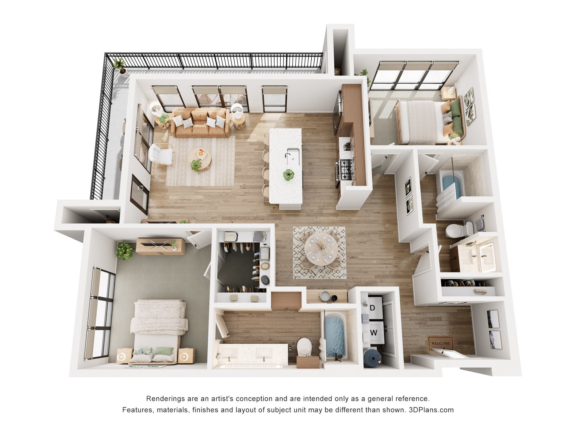 Magnolia Waterside Floor Plan image